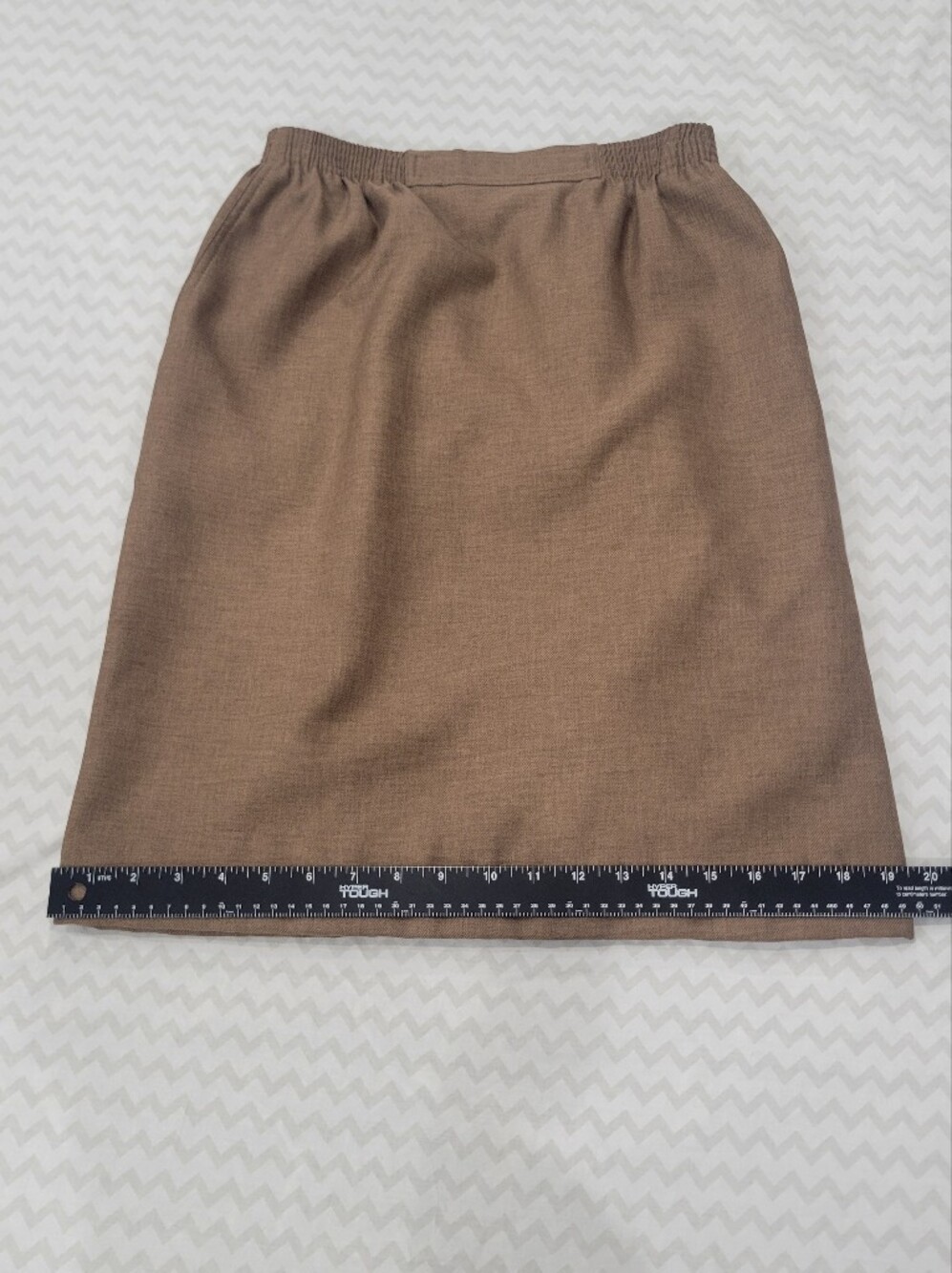 Alfred Dunner Brown Pencil Skirt - Picture 10 of 14